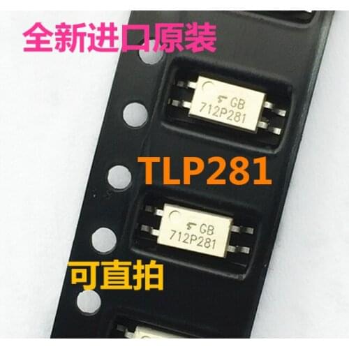 Xinyuan TLP281GB TLP281 P281 TLP281-1GB light coupling patch SOP4 optoisolator photoelectric coupling 10PCS/LOT