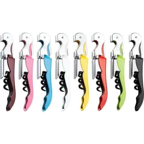 Corkscrew Beer Red Wine Can Opener Double Hinged Hippocampus Knife Wine Bottle Opener Wine Key Stainless Steel