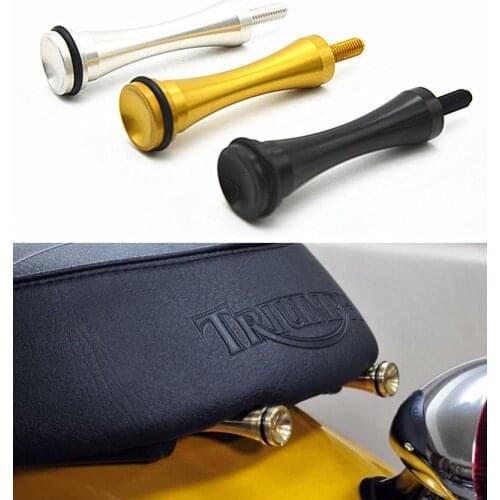 MOTO4U For Triumph Tool Free Seat Bolts Long Thruxton Bonneville Scrambler T100