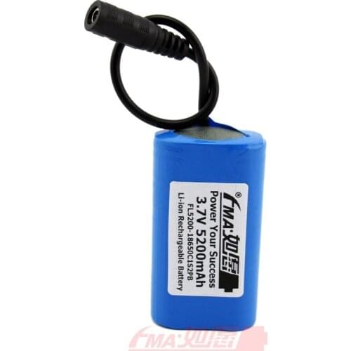 Warm Heat clothing Battery Protected Li-ion Japan NCR18650A 3.7V 5200mAh 3.5