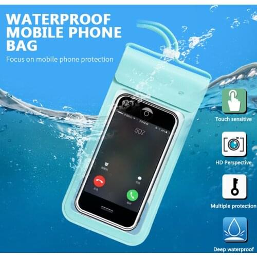 Universal Waterproof Phone Case Water Proof Bag Mobile Cover For IPhone 12 11 Pro Max 8 7 Poco X3 Xiaomi Redmi Samsung Huawei