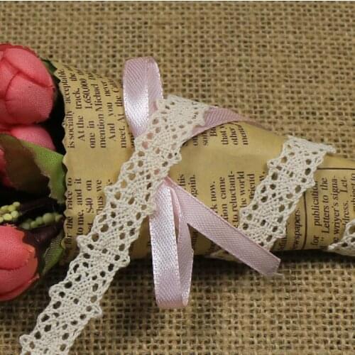 10Yards 1.5cm Knitted Trim Curtain Home Decoration Knitting Lace Sewing Trims Handmade Craft Material Z347
