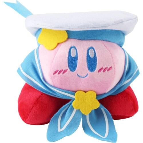 12cm Cartoon Anime Star Plush Toy Cute Stuffed Doll Waddle Dee Doo Game Pink Children Gift