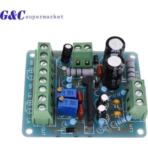 12V power amplifier VU meter driver board DB audio level meter TA7318P electronic product compatible board diy