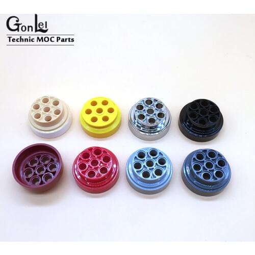 4Pcs/lot High-Tech Wheels and Tyres 2695 Wheel 30x13 Model Team MOC Building Blocks Bricks Parts for 2696 DIY Children Gift Toys