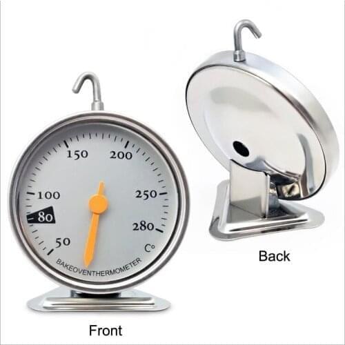 50PCS/LOT Kitchen electric oven mechanical thermometer stainless steel baking thermometer baking tools for oven 50-280
