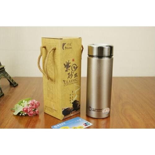 A1305 350ml Double Wall Stainless Steel Withe Redware Travel Tumbler sports thermos bottle Vacuum Flasks & Thermoses