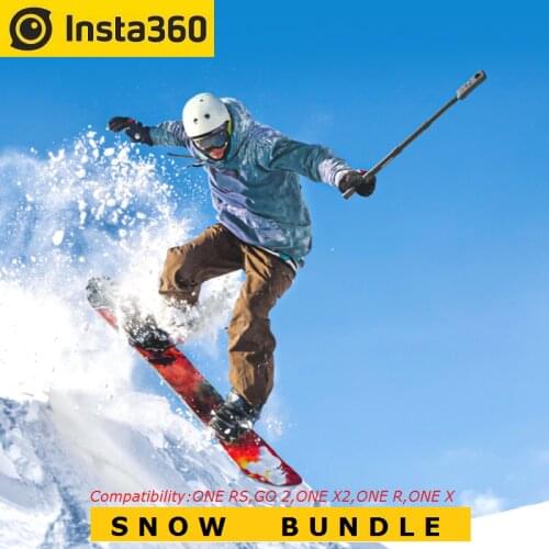 Insta360 Ski Sports Accessories Snow Bundle Skiing Snowboarding For Insta 360 ONE X2 / ONE R / ONE X