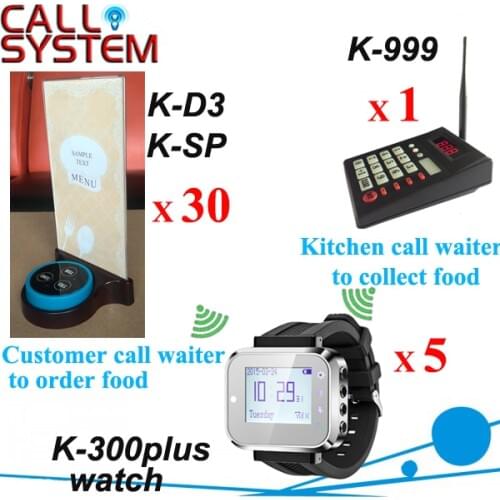 Digital customer press button for service one complete set used in the hotel/restaurant/cafe Wireless Equipment