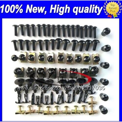 Fairing bolt full bolts kit For HONDA CBR600F4i 01 02 03 01-03 CBR600 F4i CBR 600F4i 2001 2002 2003 Windscreen screw screws Nuts
