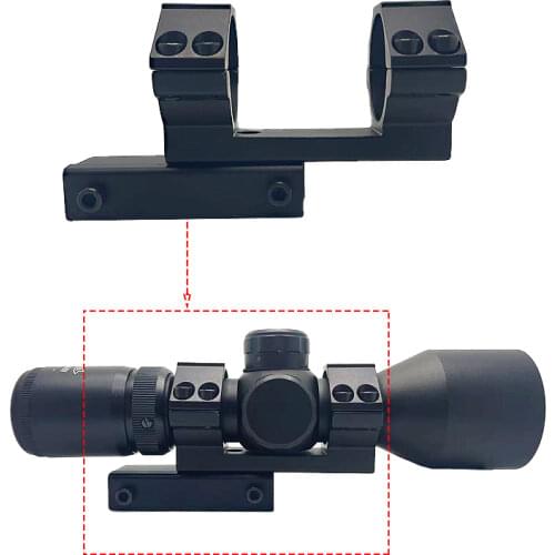30mm Double Ring Alloy Rifle Scope Mount Rings Mounts 11mm Dovetail Rail Weaver Air Rifle Laser Sight For Hunting