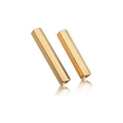 Brass Standoff Spacer M3 Female x M3 Female 20mm 21mm 23mm 60mm Long Pillars Nut Free Shipping
