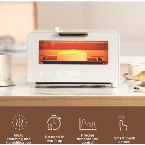 Steam Oven 10L DSWK02 Household Small Mini Retro Multifunctional Automatic Baking Electric Oven Smart Touch Screen Micro Steam
