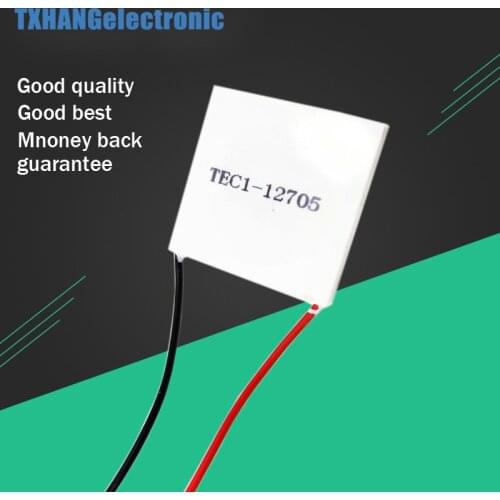 TEC1-12705 heatsink Thermoelectric Cooler Peltier 12705 12V 5A Cells TEC12705 Peltier Elemente Module diy electronics