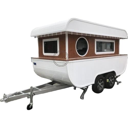 Outdoor Mobile Street Fast Food Vending Cart Coffee Kiosk Kitchen Tractor Ship Trailer