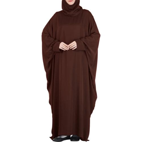 Muslim Abaya Dubai Women Jilbab Ramadan Robe Femme Musulmane Turkey Prayer Hijab Long Dress Caftan Arab Khimar Islamic Clothing