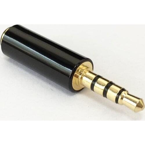 2pcs 3.5mm male to female audio headset adapter 37.5mm long for cell phone