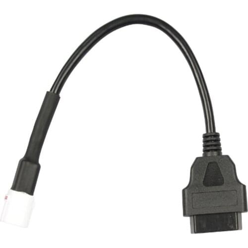 4 Pin to 16Pin OBD2 Fault Code Reader Motorcycle Scanner OBD Connector Diagnostic Cable Fit for Yamaha 4Pin OBD Extension cable
