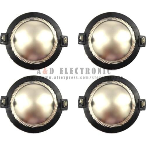4PCS Aftermarket Diaphragm For RCF ND 650 8ohm 63.7mm Titanium Dome nd650 CCAR Flat Wire