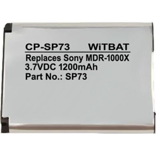 TTVXO Rechargeable Battery 1200mAh 3.7V for Sony MDR-1000X PHA-1 PHA-2 WH-1000XM2 Headphones SP73 Battery