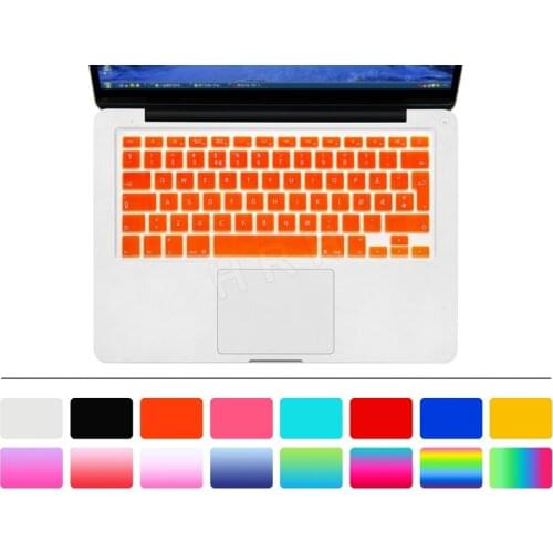 Norwegian UK EU Silicone Keyboard Cover Skin protector film 10PCS for apple MacBook Pro Retina 13 15 17 For Mac Air 13.3 Inch