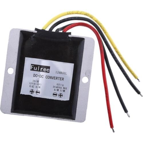 DC/DC 12V/24 To 48V/6A Converter Regulator Transformer Power Supply For Car