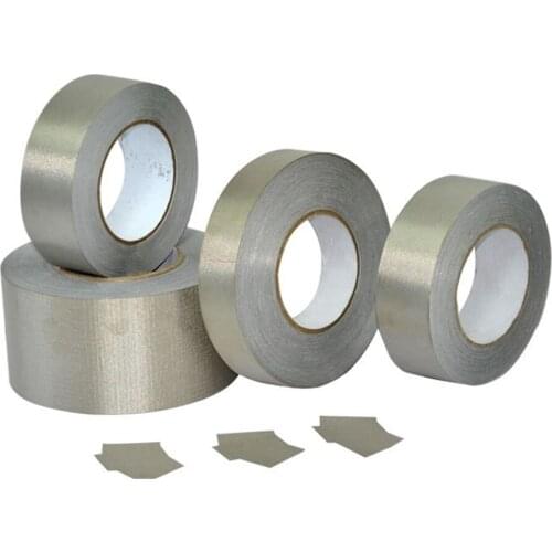 2017 20M/roll mesh pattern double - sided conductive cloth shielding radiation protection tape nickel - copper conductive tape