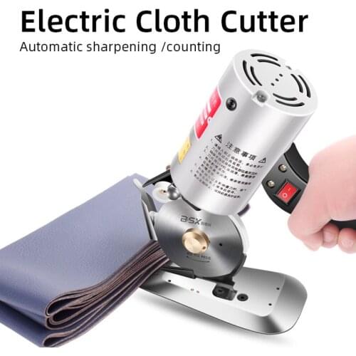 Electric Scissors For Fabric Electric Scissors Shears Cloth Cutter Cutting Machine Kit Cutting hand-held Tool Round Knife