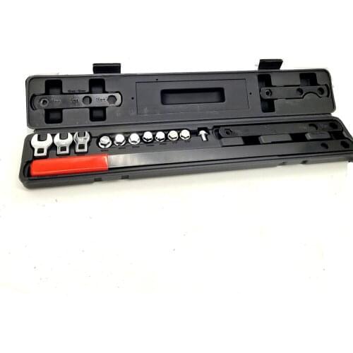 NEW 16PCS Ratcheting Wrench Serpentine Belt Tool Kit Car Repair Tool Automotive Repair Set Sockets