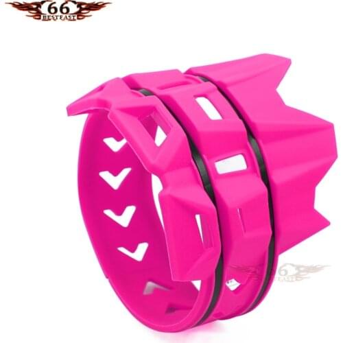 NEW Exhaust Silencer Pipe Protector Guard Pink XC EXC SX CR YZ WR KX RM