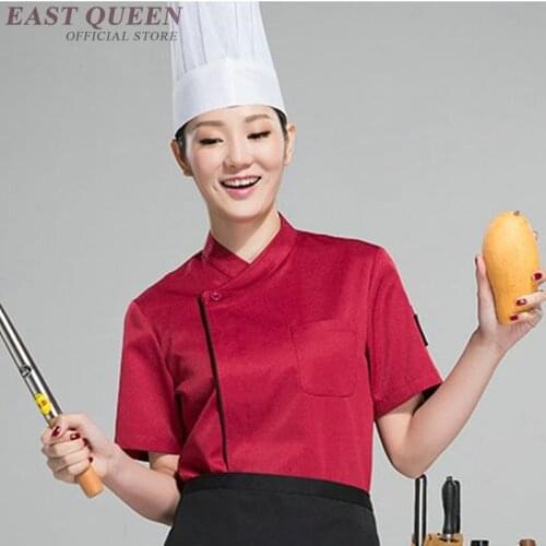 Catering clothing food service waiter waitress jacket unifrom clothing hotel restaurant fast food uniform DD911