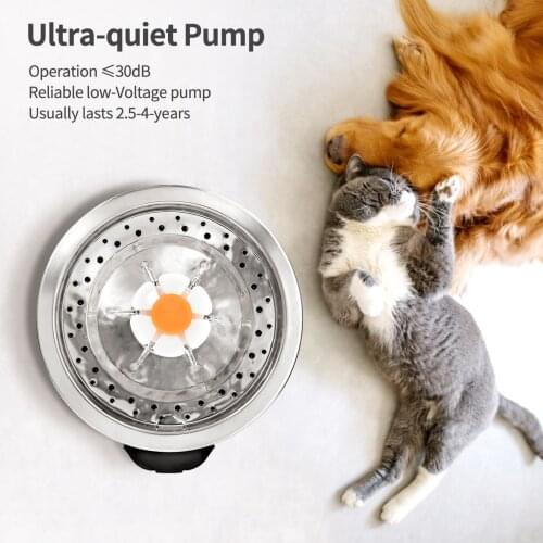Cat Water Fountain Replacement Filter Dog Drinking Bowl Pet Automatic Water Dispenser Feeder Super Quiet Drinker For Cat