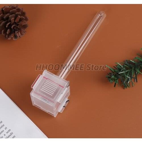 4x4x4cm Clear Glass Tube Ant Water Feeder With Active Zone Ants Farm Acrylic Insect Nest House