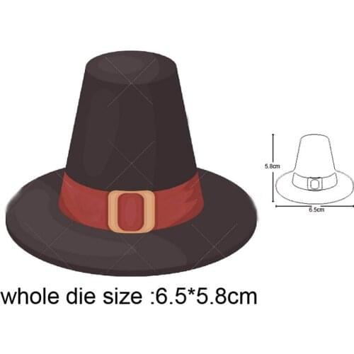 Christmas Hat Metal Cutting Dies Scrapbooking Stencils DIY Paper Cards Making Decorations Embossing Die Cuts Craft Dies 2020 NEW