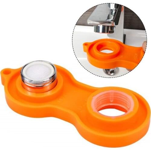 Faucet Aerator Detached Install Spanner Plastic Repair Kit Replacement Tool Spanner for Faucet Aerator Spanner Wrench Sanitarywa