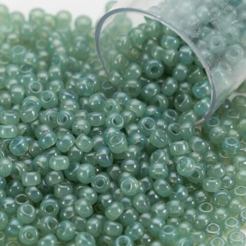 Taidian 11/0 Koraliki Miyuki Beads 2mm Round 5g/10g/20g Opaque IceCoating Diy Native Beadwork Jewelry Making About100pcs/g