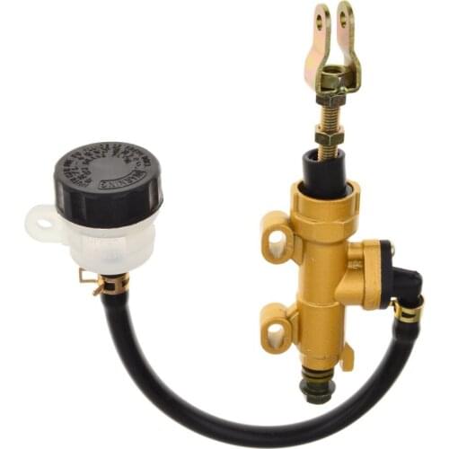 Motorcycle Quad PIT Dirt Bike ATV Rear Foot Brake Master Cylinder Reservoir