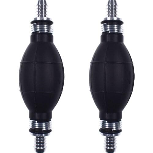 12mm 1/2" Fuel Line Hand Primer Bulb Liquid Transfer 2pcs for Boat Marine