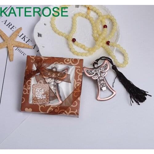 15PCS Antique Copper Angel Bottle Opener Baby Shower Favors Wedding Party Wine Openers Party Giveaway