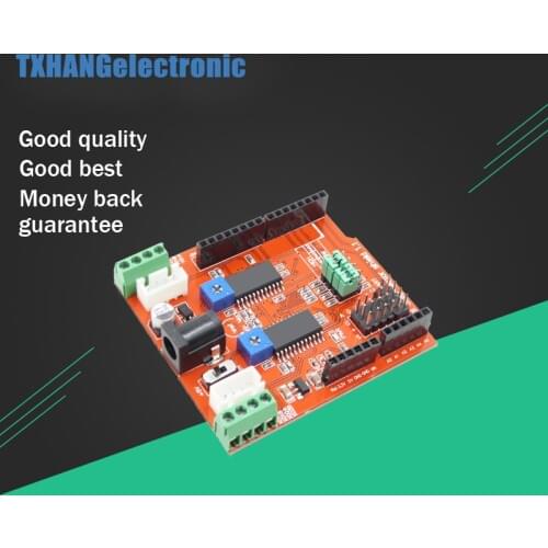 A3967 Dual Stepper Motor Driver Shield Module two-channel IO PWM CNC 3.3V 5V diy electronics