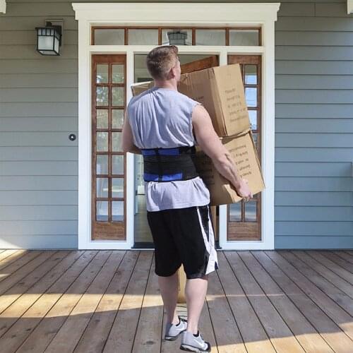 Big Size 5XL 6XL Lower Back Support Brace Male Waist Back Posture Corrector Female Waist Support Corset Slimming Belt