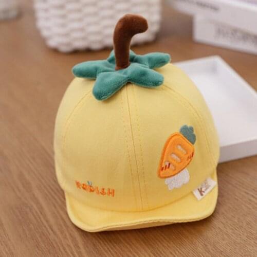 Infant Cute Baby Cap Fruit Lovely Children Sun hats For Boys and Girls Adjustable Caps шапки для девушек Chapeau Enfant ete