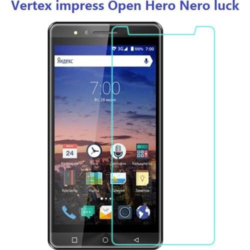 For Vertex Impress Luck Tempered Glass Vertex impress Open Hero Nero Screen Protector Protective Glass Film for Vertex impress
