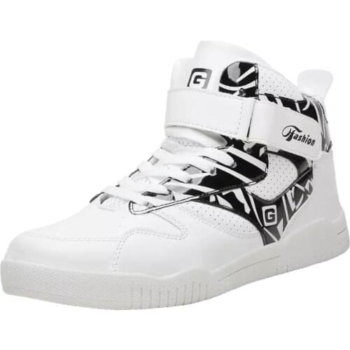 Big Size 39-46 Shoes Men Sneakers Justin Bieber Men Boots Super Star Hip Hop Shoes Men High Top Shoes Men Casual Shoes DropShip