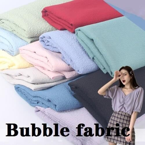 New multi-color foam lined Chiffon French retro mesh red sleeve dress short lady lining fir fabric