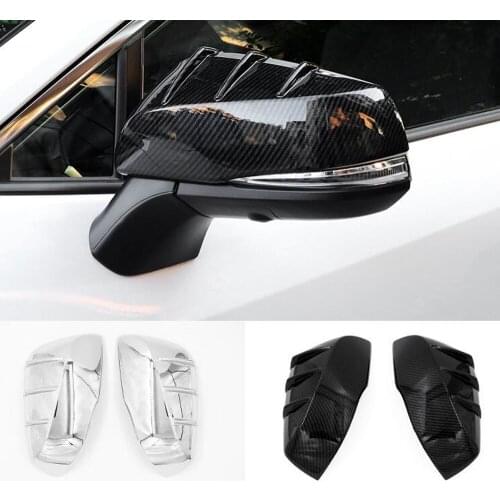 New ABS Car Styling For Toyota RAV4 2019 2020 Side Rear View Mirror Cover Trim Exterior Auto Molding Accessories 2pcs/set