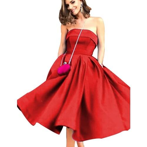 OYISHA Womens Satin Dresses