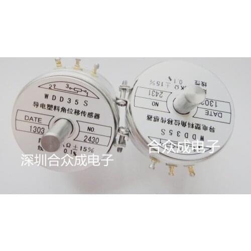 WDD35S 1K 2K 5K 10K precision conductive plastic potentiometer angular displacement sensor switch