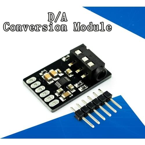 D/A Audio Converter Digital to Analog Converter Board Stereo Audio Module Conversion Module CS4344 with I2S Interface