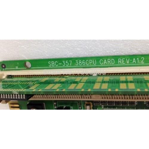 SBC-357 386 CPU CARD REV:A1.2 motherboard Tested Working